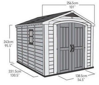 casetta da giardino keter