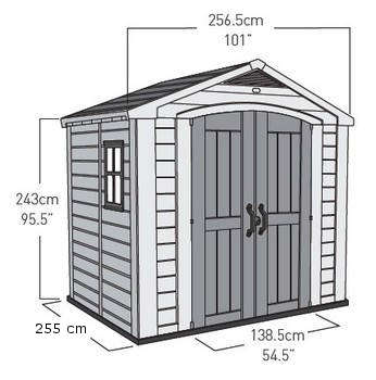 casetta assemblabile factor 8x8