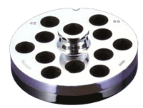Picture of Piastra in inox n.22 fori ø 16 mm