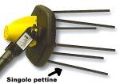 Pettine di ricambio per Giulivo