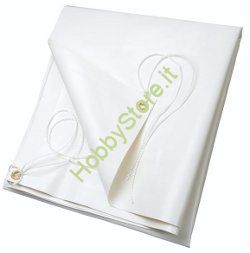 Picture of Telo occhiellato indistruttibile in polietilene 2x3 mt