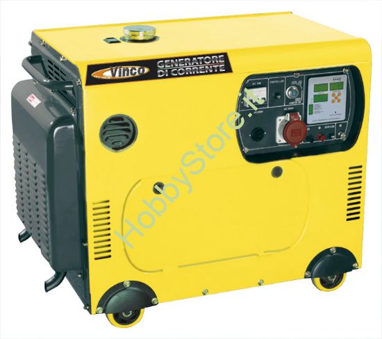 Picture of Generatore di corrente Diesel Vinco 6,0 kW mono trifase