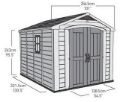 Picture of Casetta da giardino Factor 8 x 11 Keter