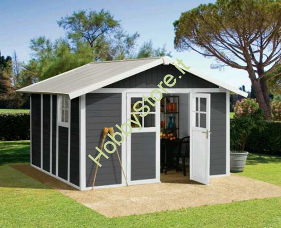 Picture of Casetta da giardino Deco 7,5 Grigia Grosfillex
