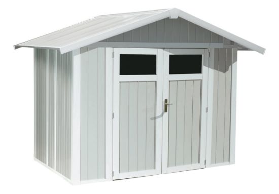 Picture of Casetta da giardino Utility 5 grigio/azzurro Grosfillex