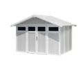 Grosfillex utility 7 casetta grigio verde