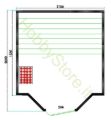 Picture of Sauna tradizionale finlandese PR-S04 per 4 persone