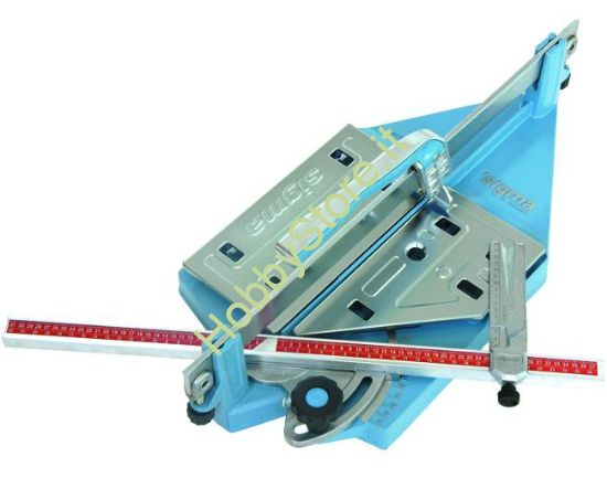 Tagliapiastrelle Sigma 55x55cm - Taglio Utile 55cm, Regolazione 0-45&deg;, Per Piastrelle Fino A 20mm