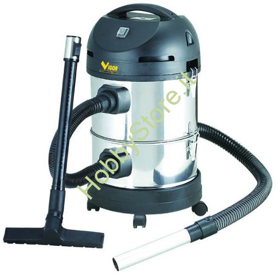 Picture of Bidone Vigor Combinato Vba-28 litri Inox watt 1400