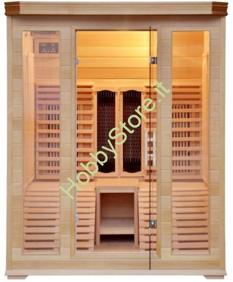 Sauna irradiante PR-C3G per due persone