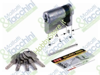 Picture of 1/2 Cilindro Scudo 10X30=40Mm. Cod. 235130