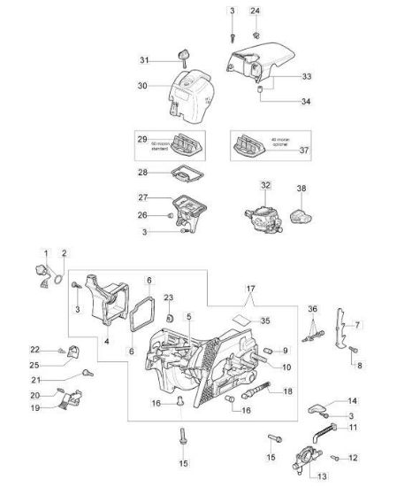 Basamento per GS 370