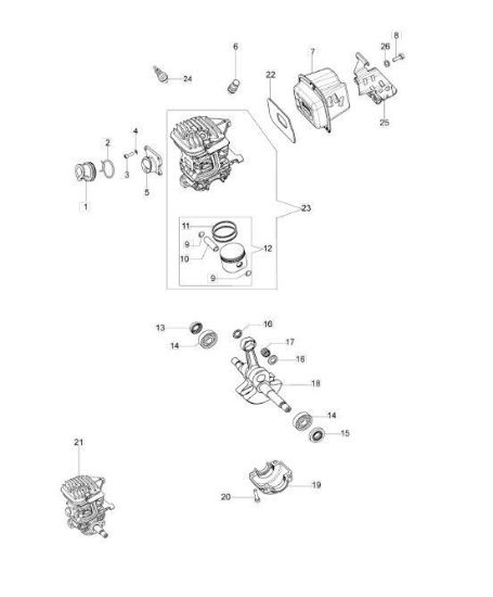 Motore per GS 440
