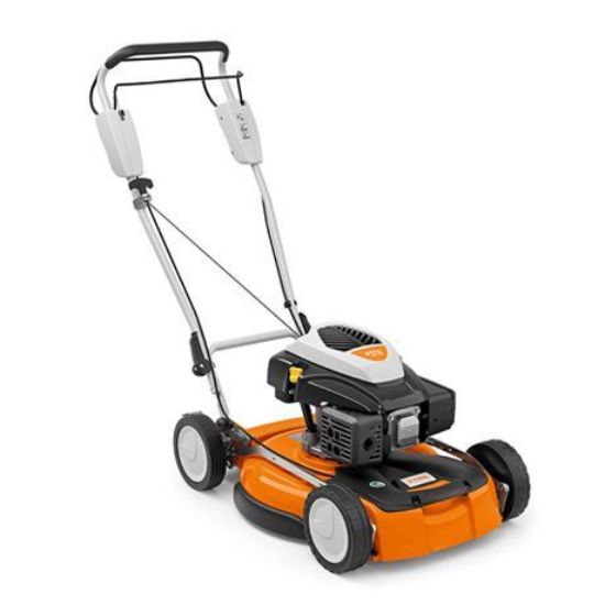 Rasaerba Stihl RM 4 RT a trazione e mulching