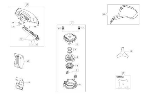 Accessori per BC 350 S