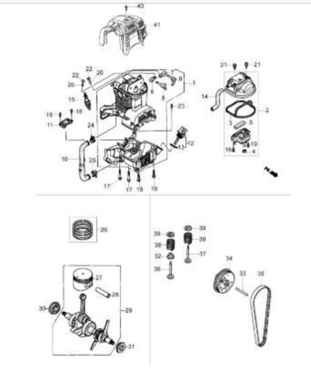 Motore BC 360 4S