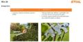 Tagliasiepe Stihl hsa 26 a batteria 