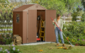 Casetta da giardino Darwin 6 x 4 Keter Marrone