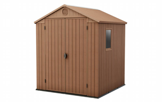 Casetta da giardino Darwin 4 x 6 Keter Marrone