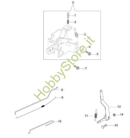 Leve di Controllo G 44 TK Comfort Plus Trazione