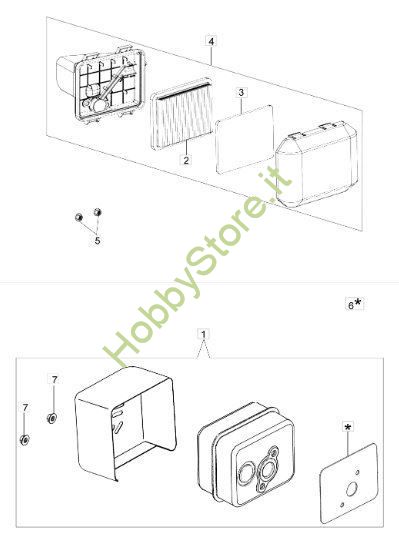 Filtro e marmitta G 48 PK Comfort Plus