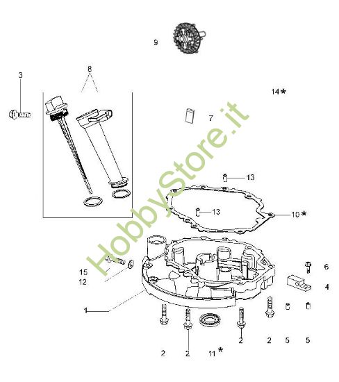 Picture of Coperchio Basamento G 48 TK Comfort Plus Trazione