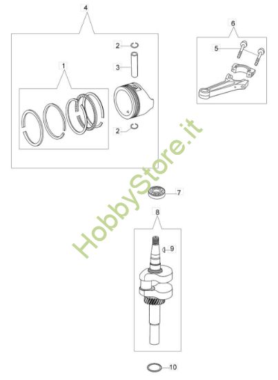 Picture of Albero e Pistone G 48 TK Comfort Plus Trazione