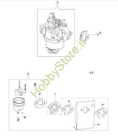 Picture of Carburatore G 48 TK Comfort Plus Trazione