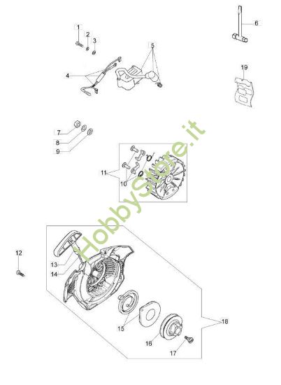 Gruppo avviamento per GS 350 C
