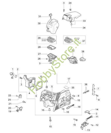 Basamento per GS 370