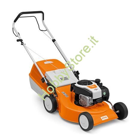 Tagliaerba Stihl RM 253 motore a benzina a 4 tempi