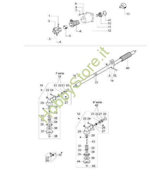 Trasmissione per BC 360 4S