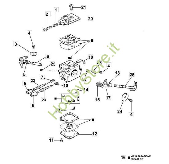 IBVIBV Carburador Compatible Con Craftsman 536.885211 5HP 21 Pulgadas Soplador De Nieve Carb - Foto 9