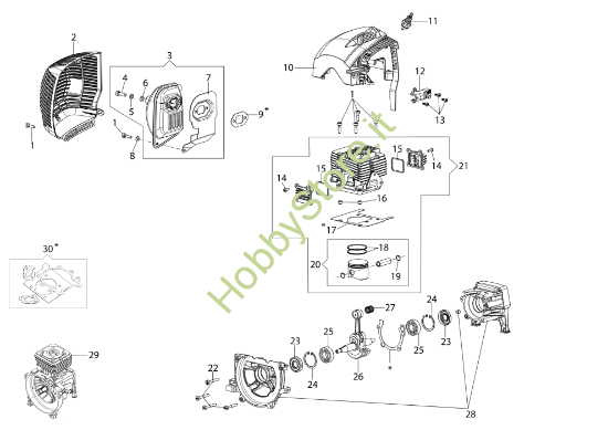 Motore per BCF 530