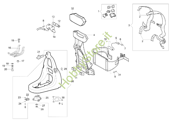 Telaio per BCF 530	
