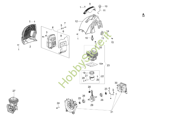 Motore per BCF 430