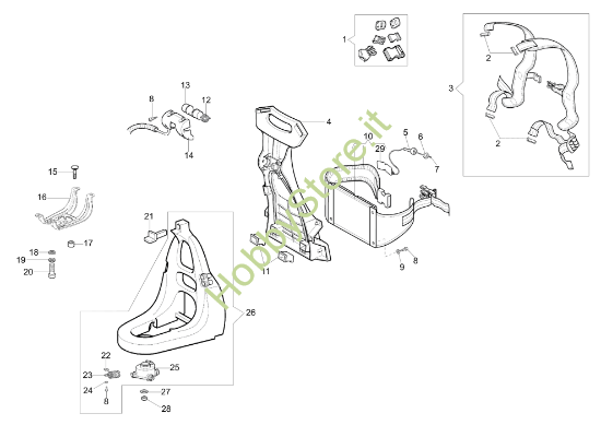Telaio per BCF 430