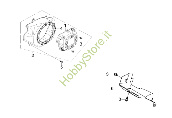 Avviamento per motozappa MH 175 RK (K800 HT)