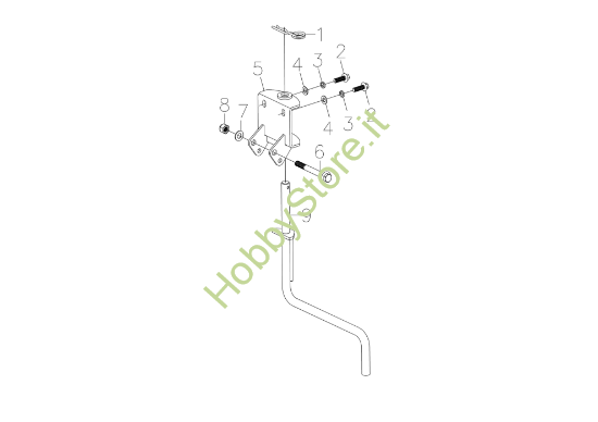 Sperone per MH 198 RK (K800 HC)