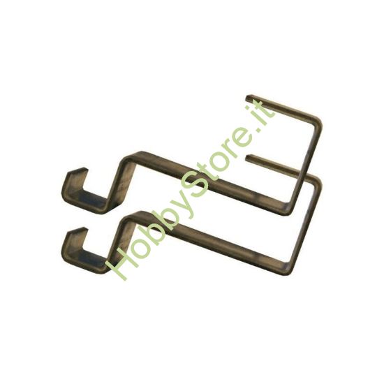 Kit di 2 Ganci grandi compatibili con le casette da giardino Tuscany Evo