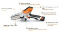 Seghetto Stihl Gta 26 a batteria