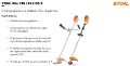 Decespugliatore Stihl FSA 135 R a batteria Senza batteria e caricabatterie
