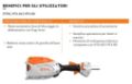 Potatore telescopico a batteria Stihl HTA 86