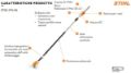 Potatore telescopico a batteria Stihl HTA 86