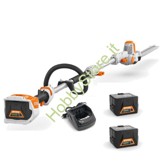 Tagliasiepi Stihl HLA 56 a batteria  2 Batterie 1 caricabatterie