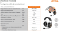 Cuffie Advance ProCOM Stihl per caschetto