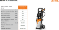 Idropulitrice Stihl RE 100 Plus Control