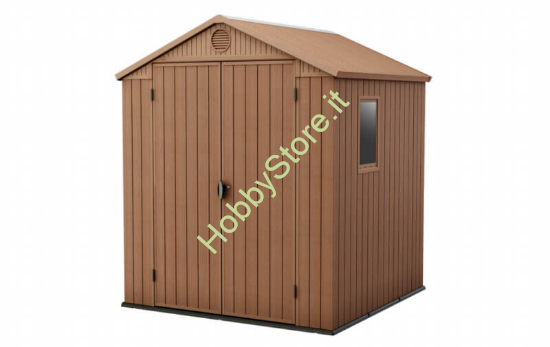 Casetta da giardino Darwin 4 x 6 Keter Marrone