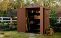 Casetta da giardino Darwin 4 x 6 Keter Marrone