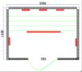 Sauna irradiante PR-C03 per tre persone
